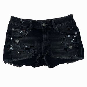 ZARA Trafaluc Denim Mini Shorts